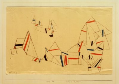 Ships After the Storm by Paul Klee